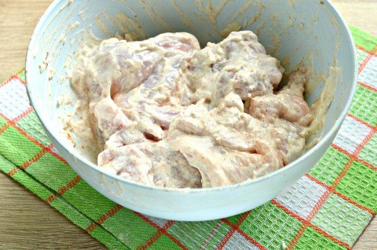 Adobo de pollo con mayonesa al horno - recetas
