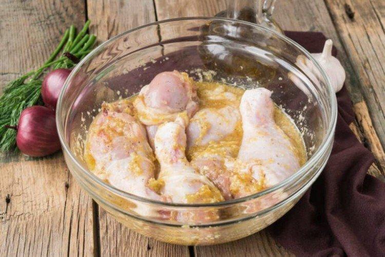 Adobo de pollo con mantequilla al horno - recetas