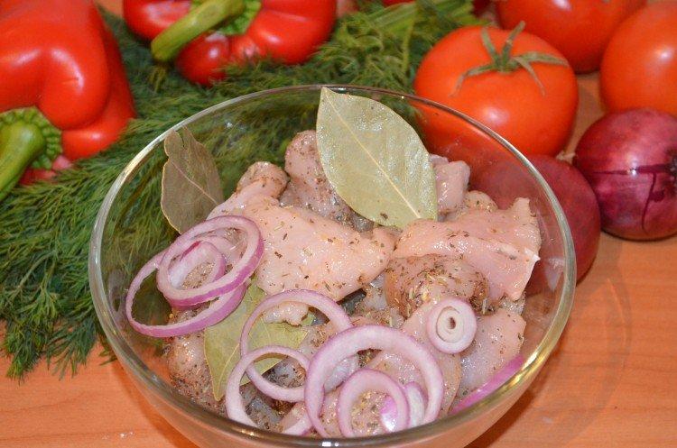 Adobo de pollo con verduras al horno - recetas