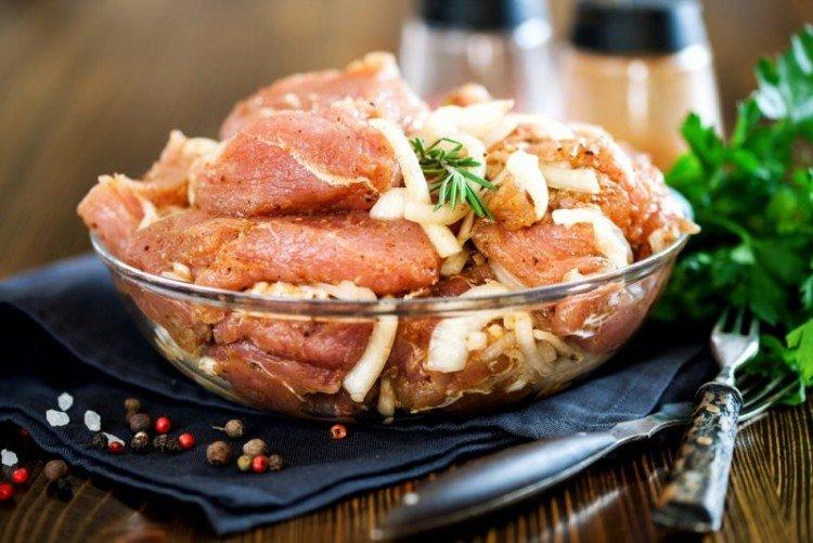 Pork Shashlik Marinade with Onion - Recipes