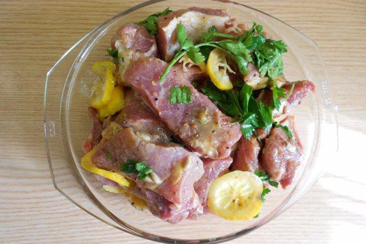 Lemon Marinade for Pork Shashlik - Recipes