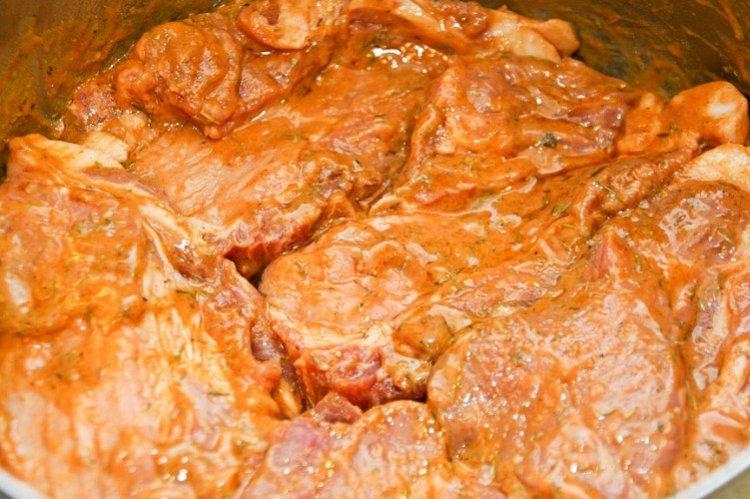 Pork Shashlik Marinade with Mustard and Honey - Recipes