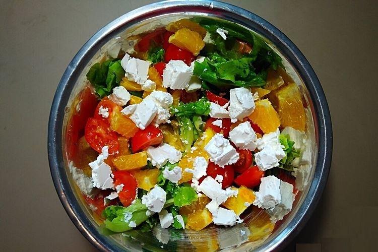 Orange and Feta Salad - New Year's Salads 2021