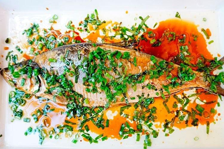 Steamed Fish with Soy Sauce and Ginger - Main Courses for New Year's 2021