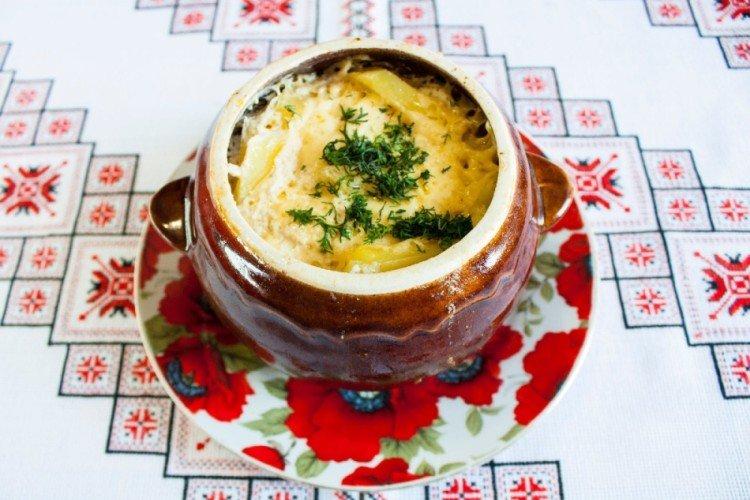 Meat in Pots with Potatoes - Step-by-Step Recipes