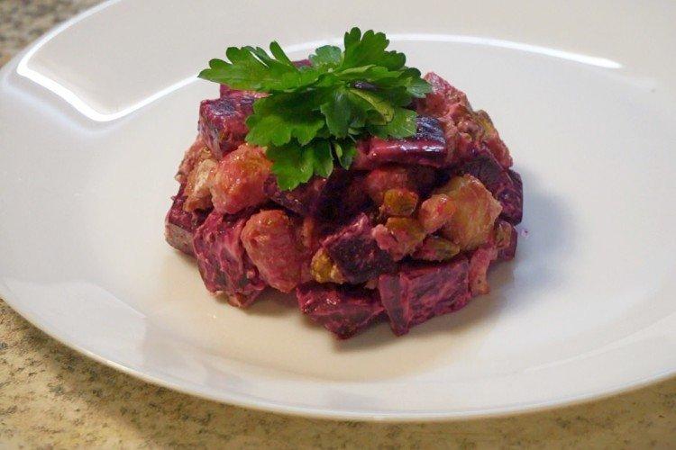 Beetroot Salad - New Year's Salads Without Mayonnaise Recipes