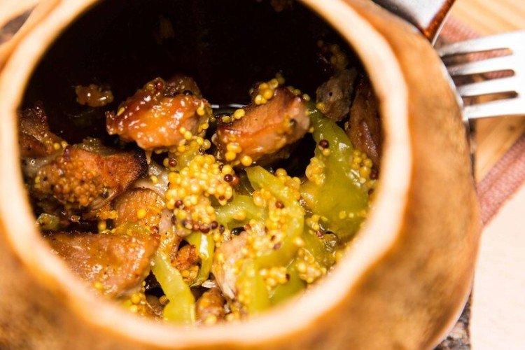 Ternera con naranjas en cazuelitas - Recetas de platos muy sabrosos