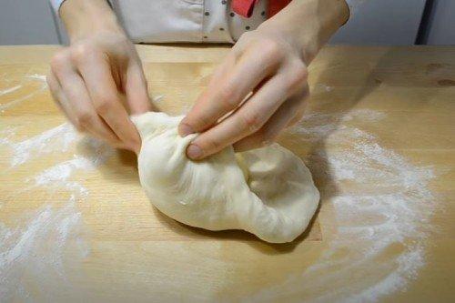 Pastel osetio con queso y patatas - receta paso a paso