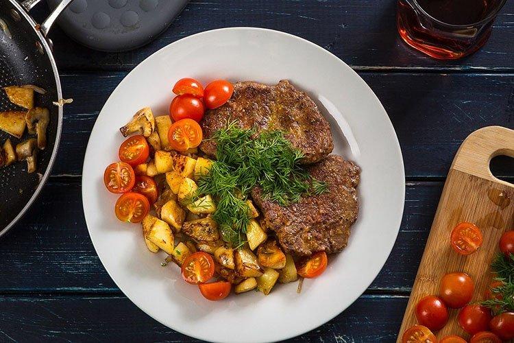 Chuletas de ternera con salsa de cerveza - recetas