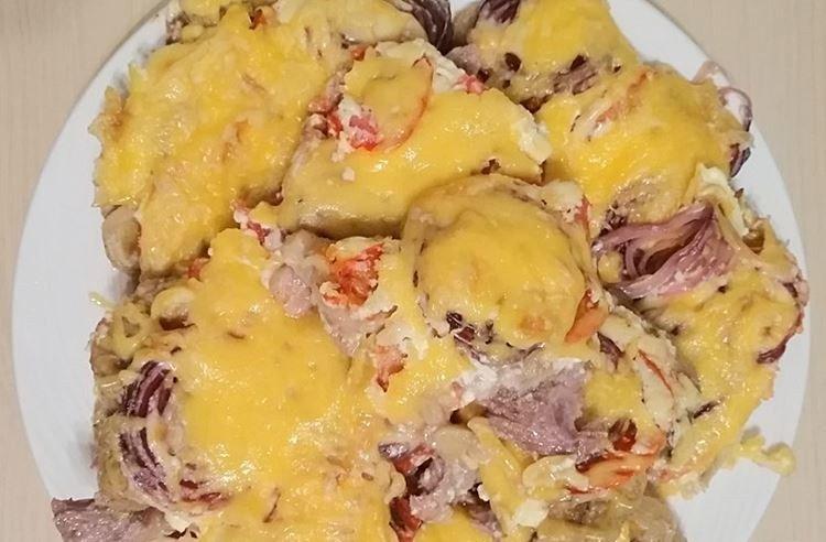 Chuletas de cerdo con plátano - recetas