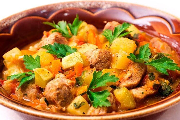 Vegetable Stew with Chicken Meatballs - Recipes