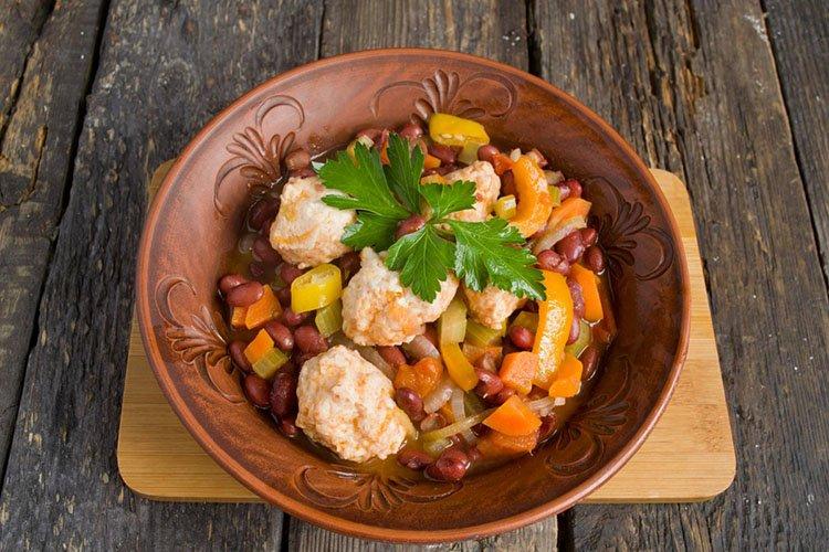 Vegetable Stew with Minced Meat - Recipes