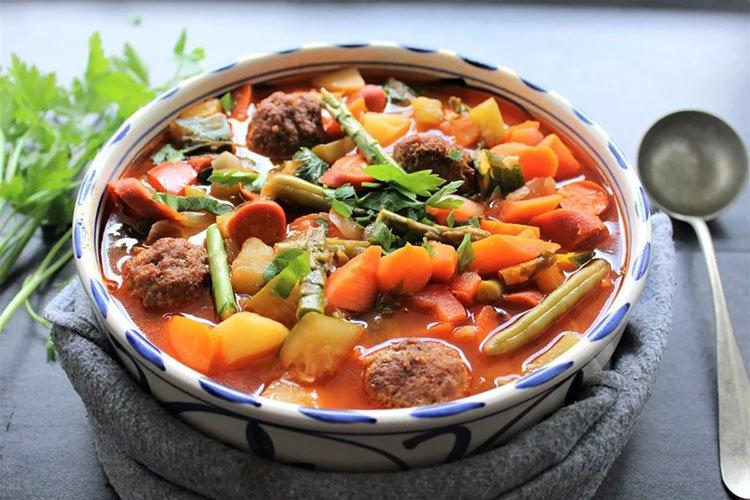 Vegetable Stew with Chicken Hearts - Recipes