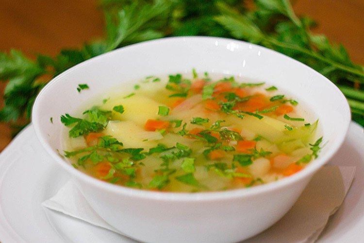Sopa de verduras con arroz - recetas