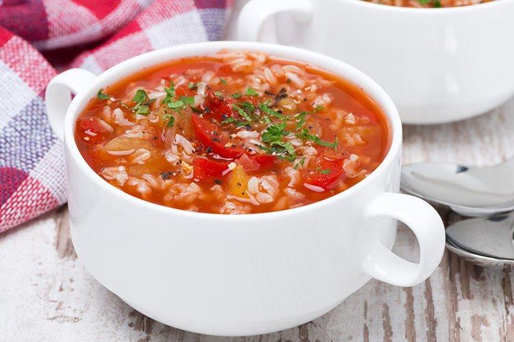 Sopa de tomate con verduras - recetas