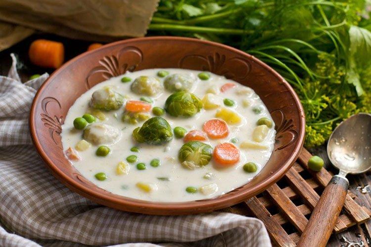 Sopa de verduras Dietética - recetas