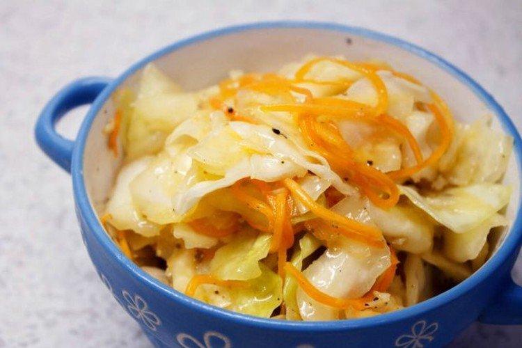 Ensalada de verduras al estilo coreano - recetas