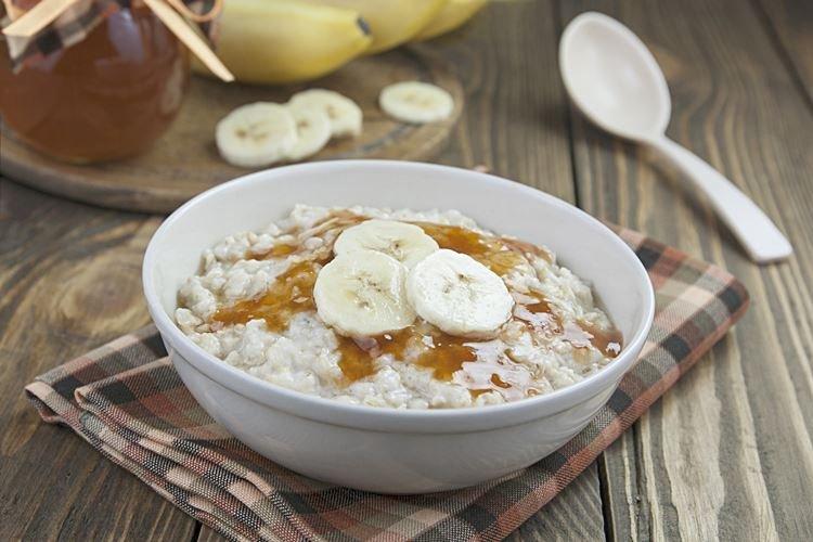 Haferbrei mit Milch und Banane - Rezepte