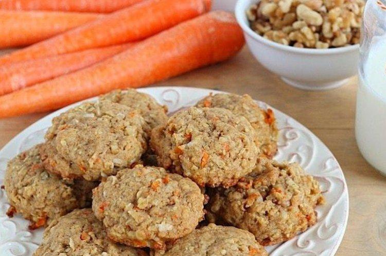 Homemade Carrot Oatmeal Cookies - Recipes