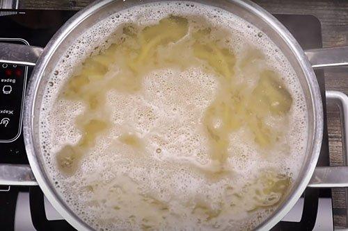 Shrimp Pasta in Cream Sauce - Step-by-Step Recipe