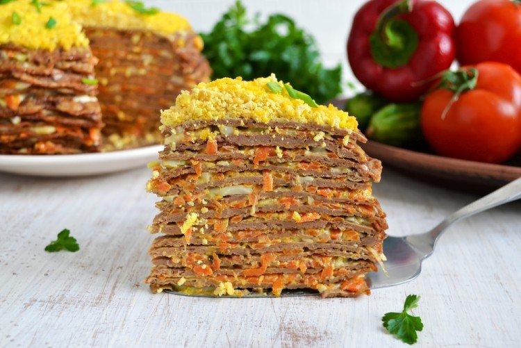 Liver Cake with Carrots and Onions - Recipes