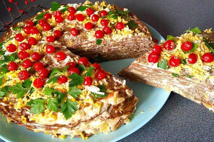 Liver Cake with Cream Cheese - Recipes