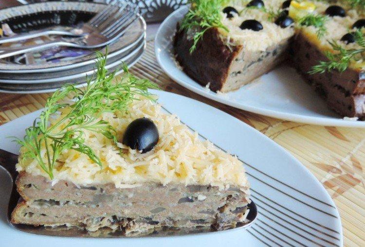 Liver Cake in a Multicooker - Recipes