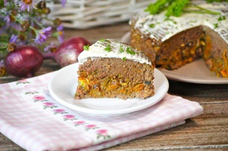 Baked Liver Cake - Recipes