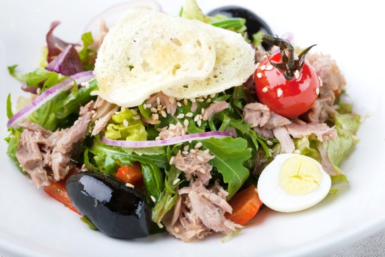 Nizza-Salat ohne Kartoffeln