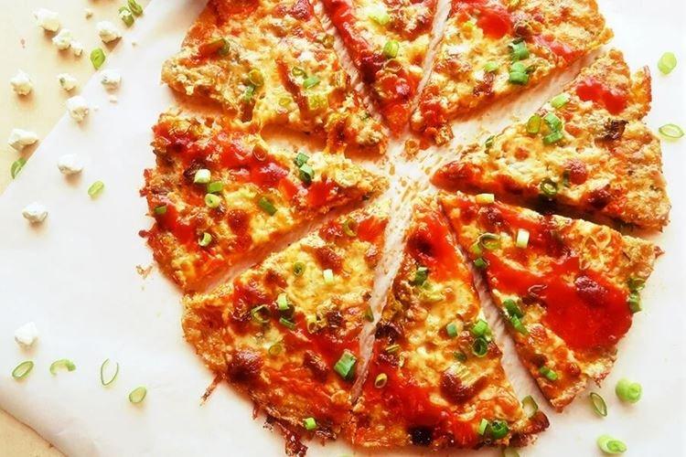 Pizza sin masa - Receta de pizza al horno casera