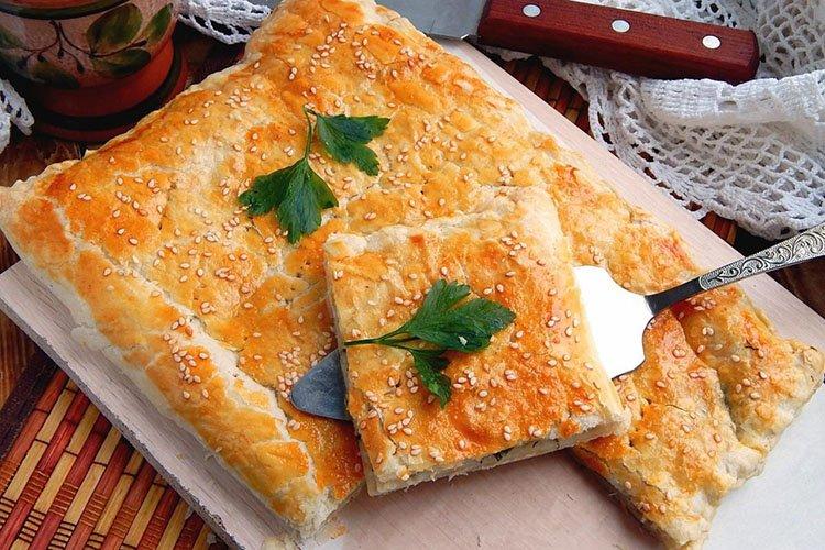Puff Pastry Potato and Meat Pie - Recipes