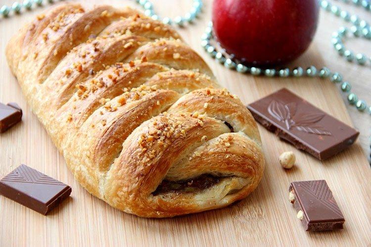 Puff Pastry Chocolate Pie - Recipes