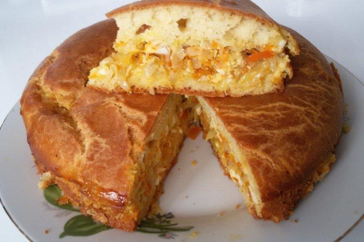 Pastel de col y zanahoria al horno - recetas