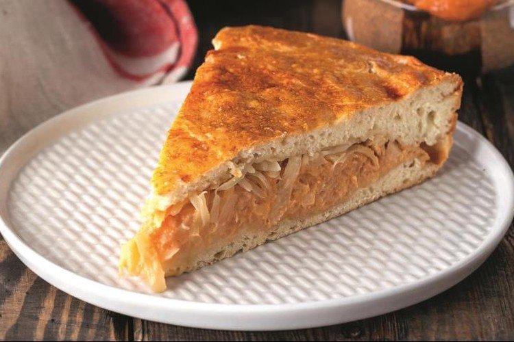 Pastel de col y huevas al horno - recetas