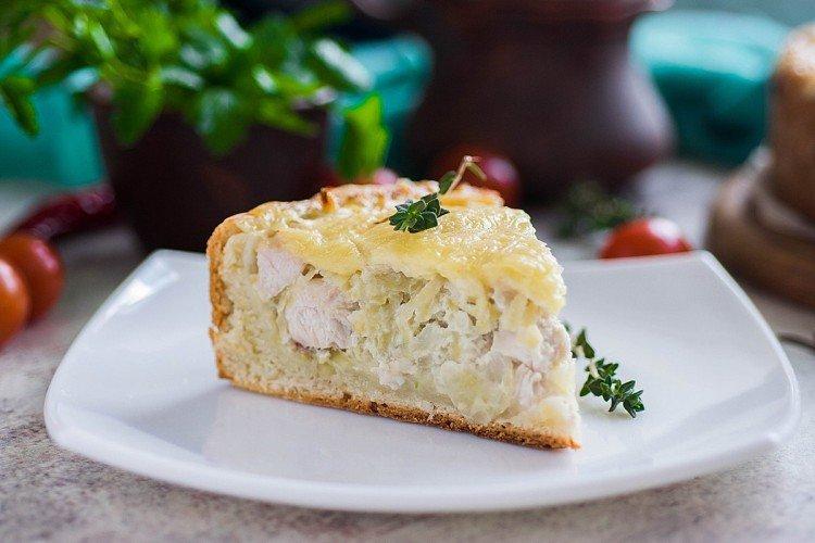 Chicken and Cottage Cheese Pie - Recipes