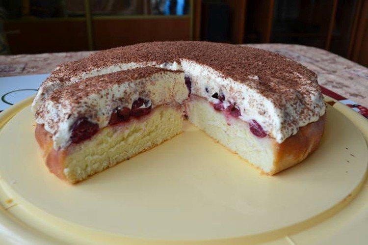 Tarta de cerezas y mascarpone - recetas