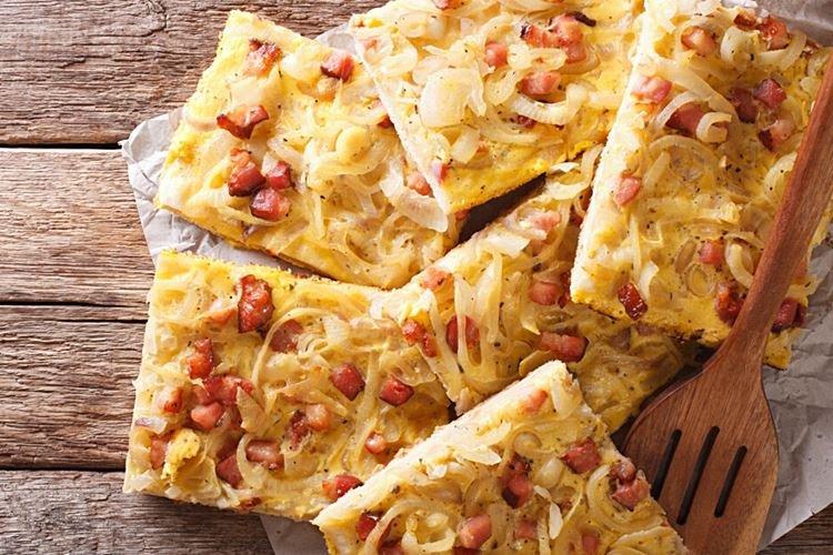 Apple, Onion, and Bacon Pie - Step-by-Step Recipes