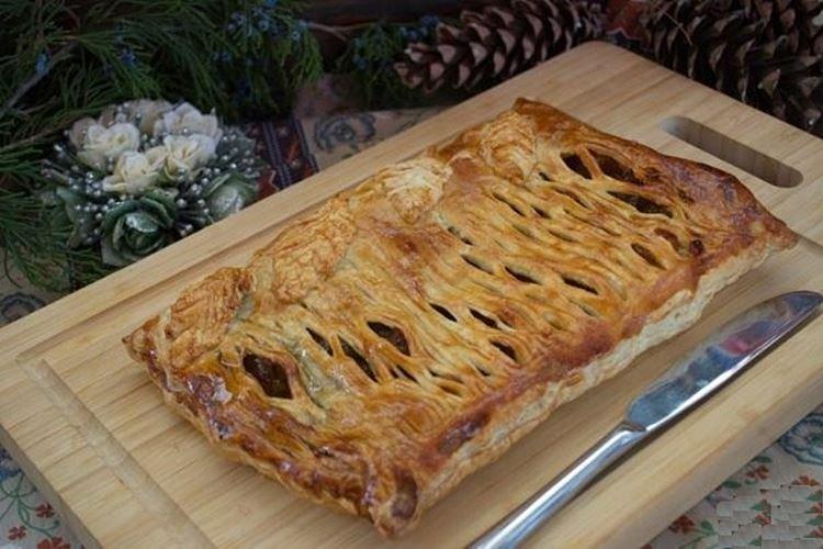 Puff Pastry Jam Pie - Recipes
