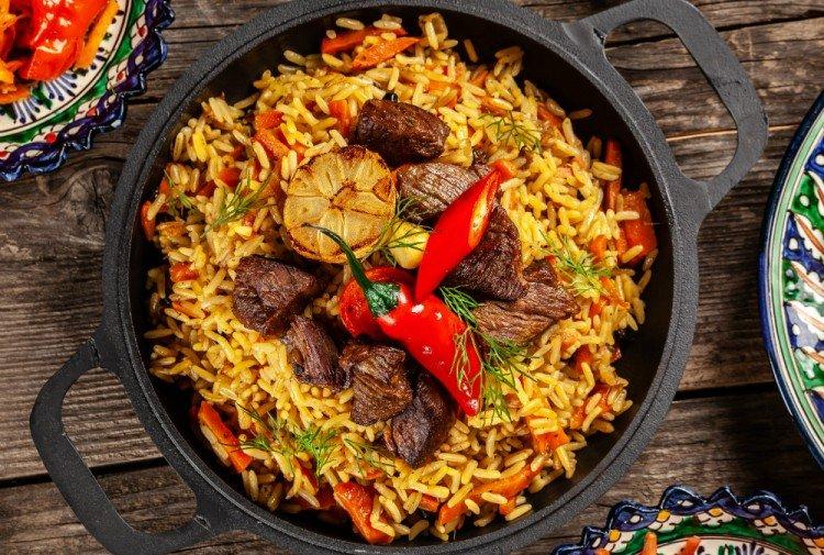 Usbekischer Plov mit Schweinefleisch - Rezepte