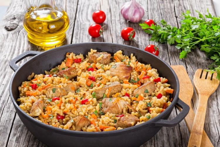 Pork Pilaf in a Cauldron: 6 Most Delicious Recipes
