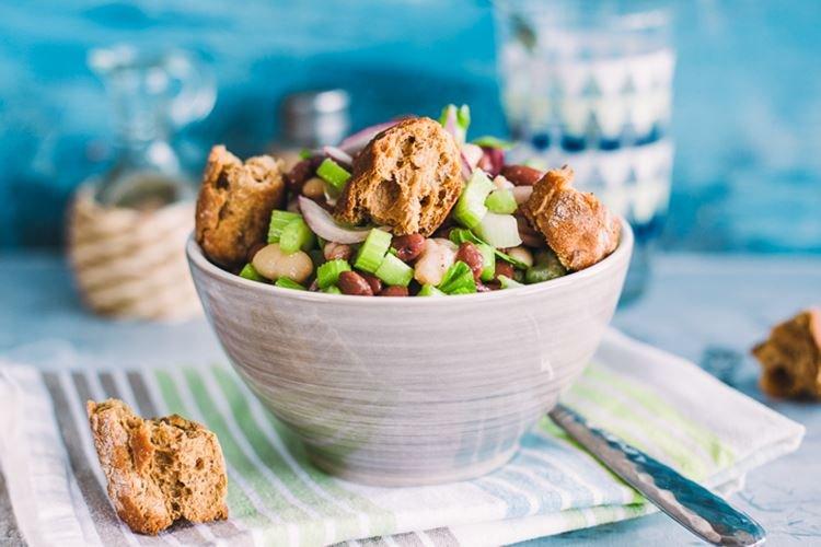 Ensalada de Cuaresma de dos tipos de judías - recetas