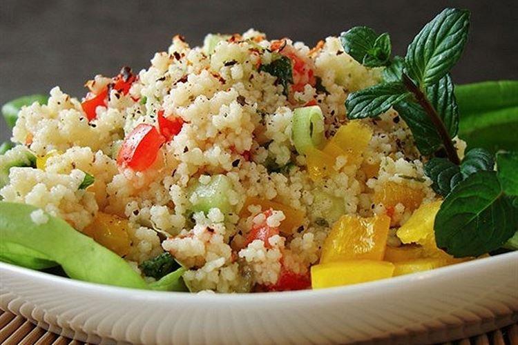 Ensalada de Cuaresma con cuscús - recetas