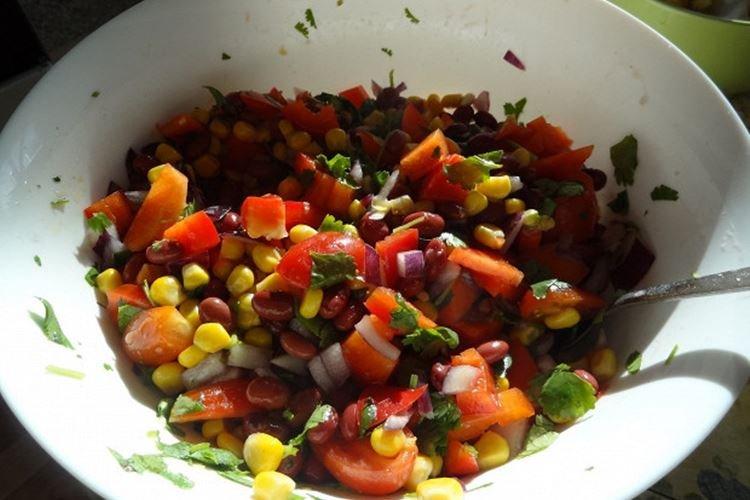 Ensalada de Cuaresma con aderezo de lima - recetas