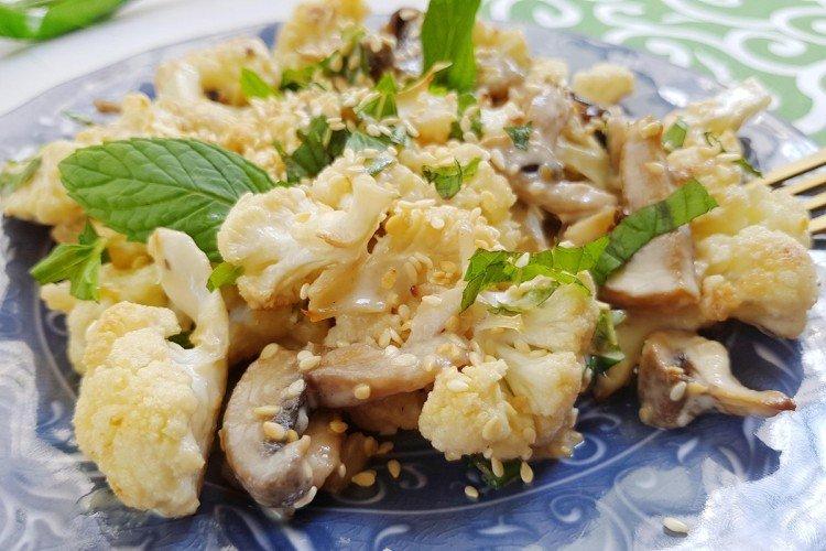 Mushroom and Cauliflower Salad - Simple and Delicious Salads for All Occasions