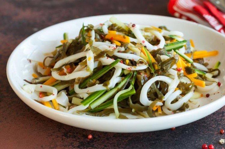Calamari and Seaweed Salad - Simple and Delicious Salads for All Occasions
