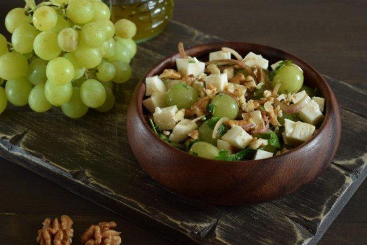 Pickled Cucumber and Grape Salad - Simple and Delicious Salads for All Occasions