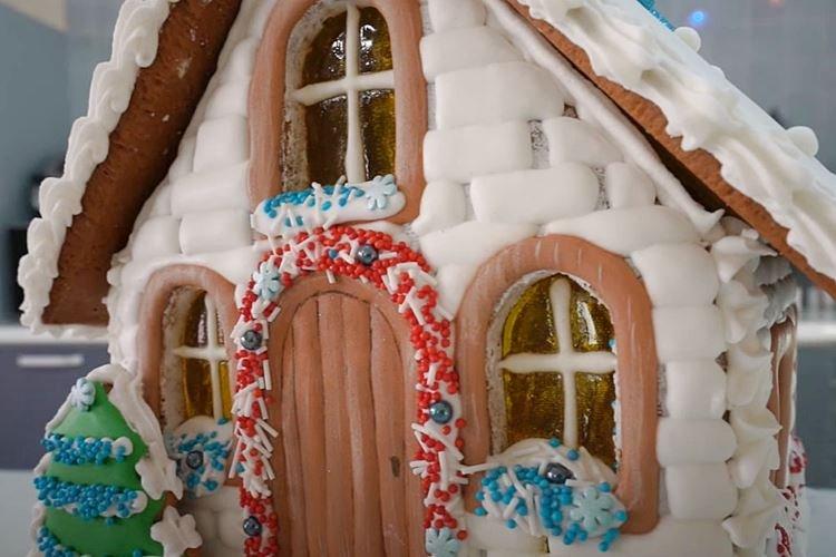 DIY Ginger Gingerbread House - Step-by-Step Recipe with Photos