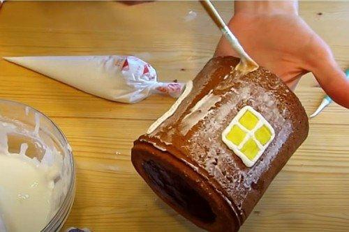 DIY Round Gingerbread House - Step-by-Step Recipe