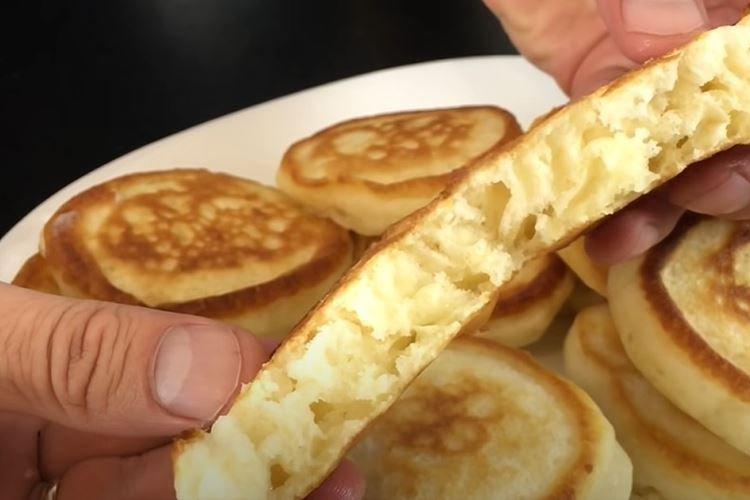 Kefir Pancakes Without Eggs - Step-by-Step Recipe with Photos