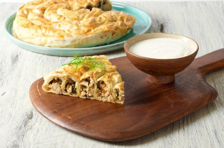 Lazy Meat Pie - Multicooker Recipes